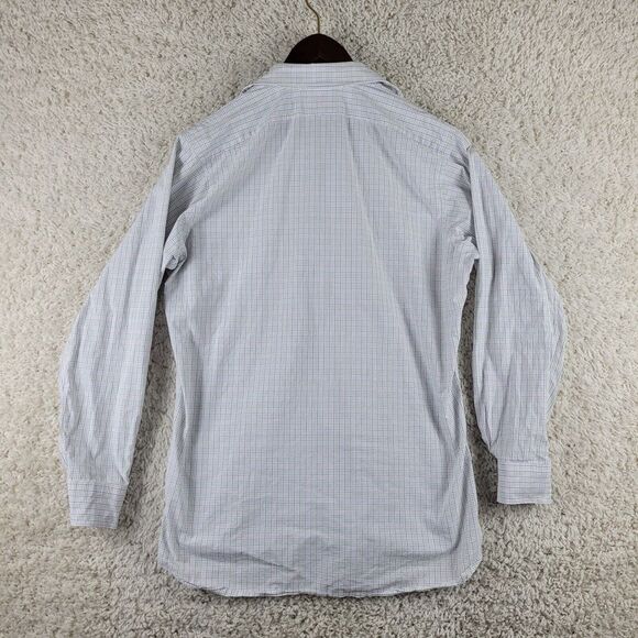 GRANGER OWINGS Button Shirt Men's Size L Large Check Multicolor Long Sleeve EUC - Picture 2 of 10